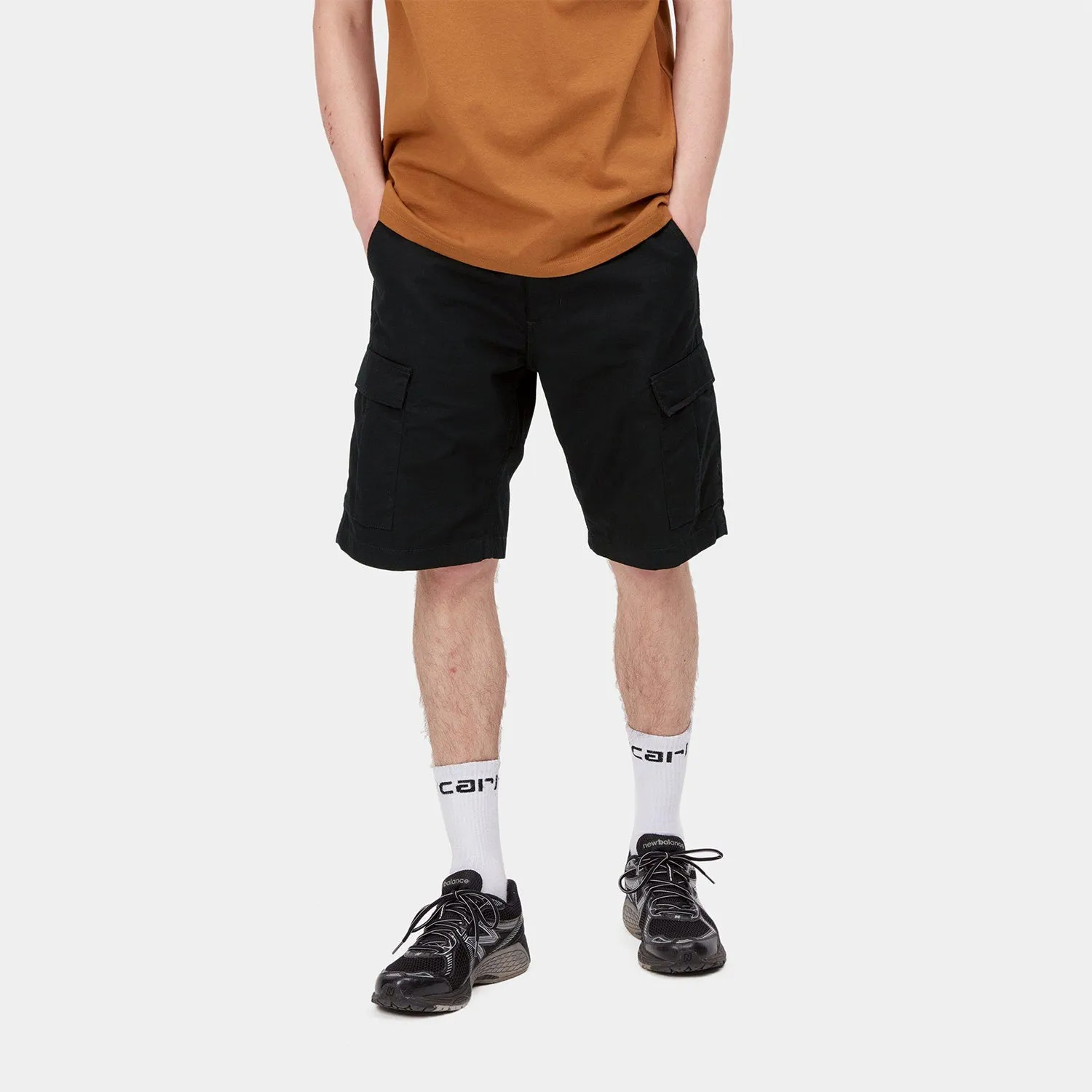 Carhartt Aviation Short Black Rinsed