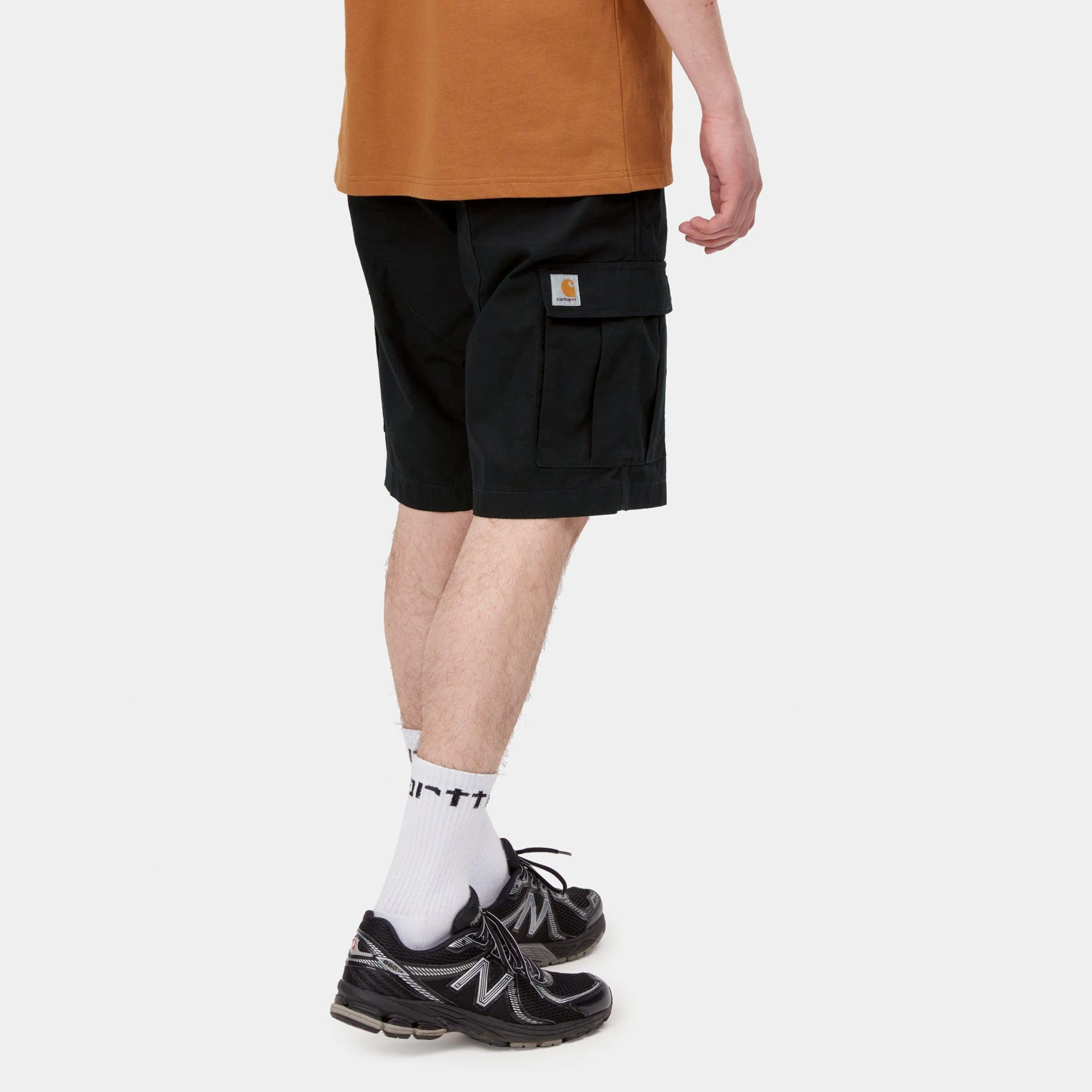Carhartt Aviation Short Black Rinsed