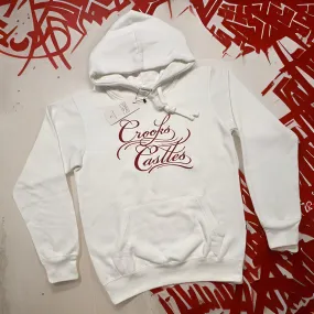 *CROOKS & CASTLES* (WHITE) PULLOVER HOODIES FOR WOMEN