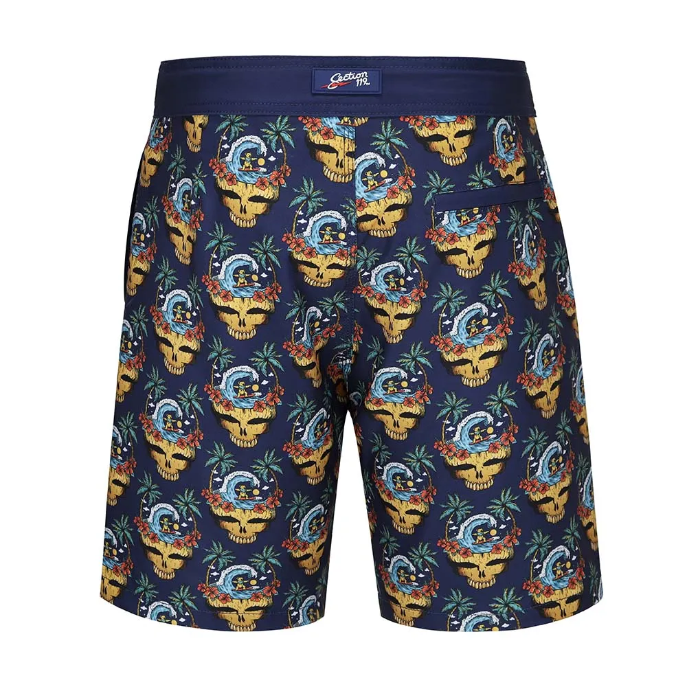 Grateful Dead | Hybrid Board Short | Steal Your Face Beach