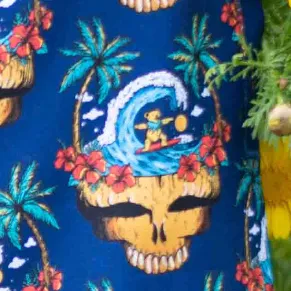 Grateful Dead | Hybrid Board Short | Steal Your Face Beach