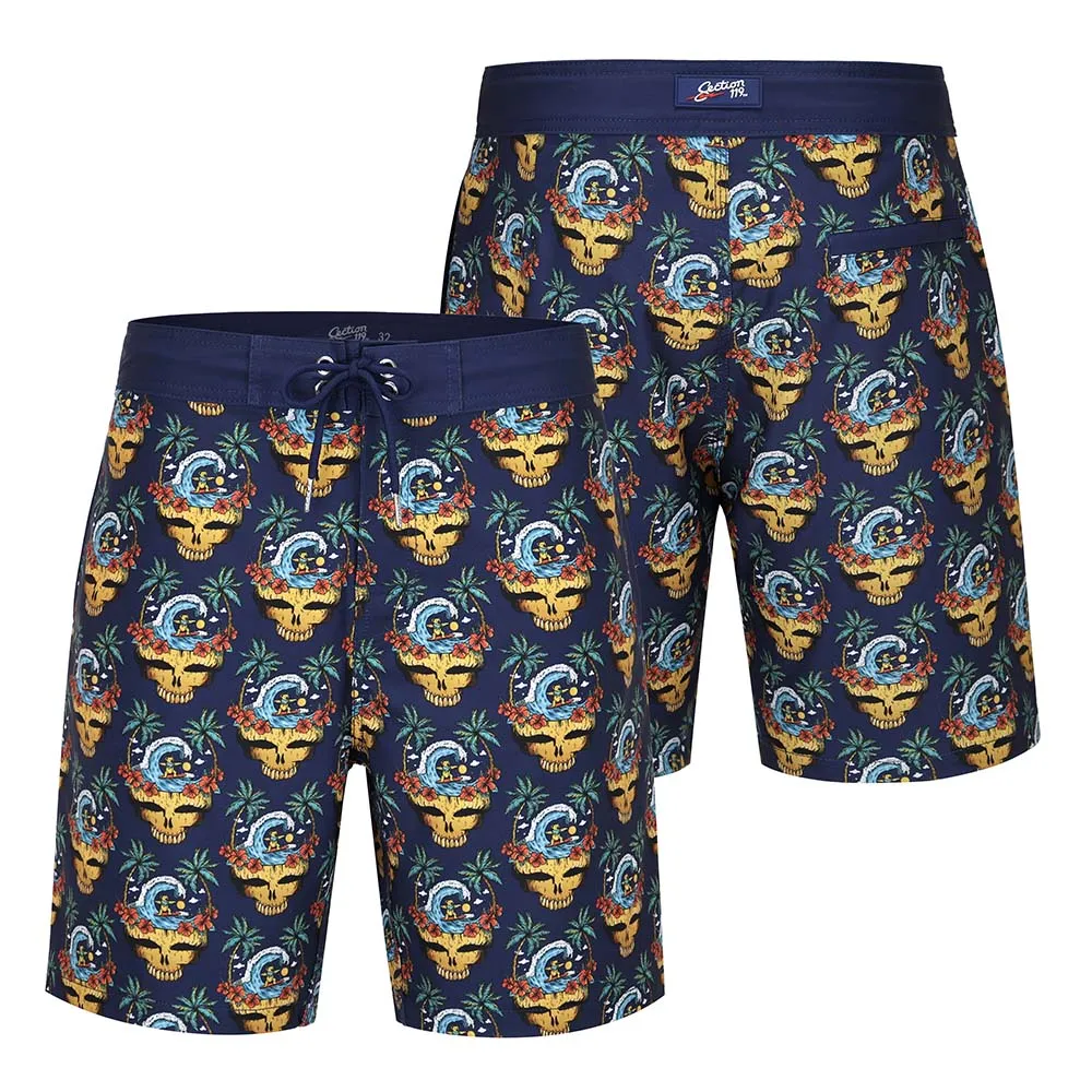 Grateful Dead | Hybrid Board Short | Steal Your Face Beach